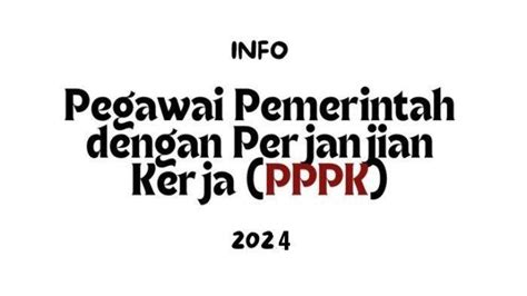 Cek Kelulusan Seleksi Administrasi Pppk Ini Link Resminya