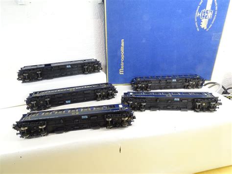 Metropolitan 9000 Gotthard Wagen Set Blau 5 Teilig H0 GS Kaufen