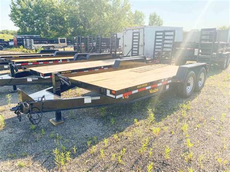 2022 Winston 7 Ton Skid Steer Trailer 7 X 16 Ft Trailers For Sale