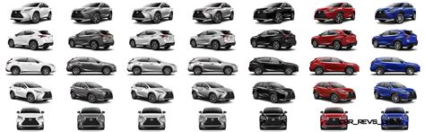 2015 Lexus NX Colors