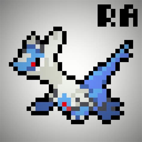 Latios Icon Pixel Art By IsseiRA On DeviantArt