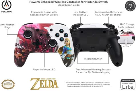 Powera Nintendo Switch Enhanced Wireless Controller The Legend Of