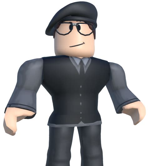 Roblox Character Blue Suit Spiky Hair