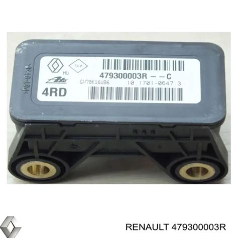 479300003R Renault (RVI) датчик поперечного ускорения (esp)