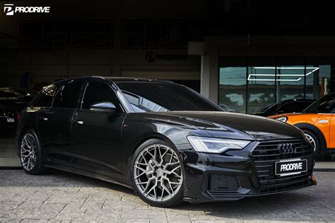 Audi A6 C8 Black BC Forged EH176 Wheel Front