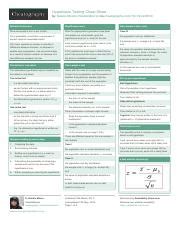 Nataliemoore Hypothesis Testing Pdf Hypothesis Testing Cheat Sheet By