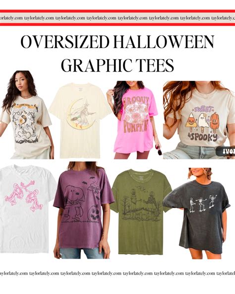 Halloween Graphic Tee Round Up Taylor Lately