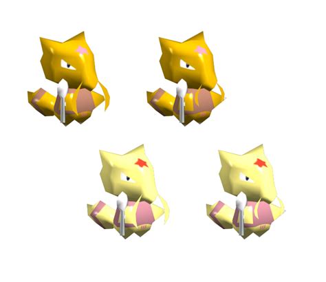 3ds Pokémon Rumble World 064 Kadabra The Models Resource