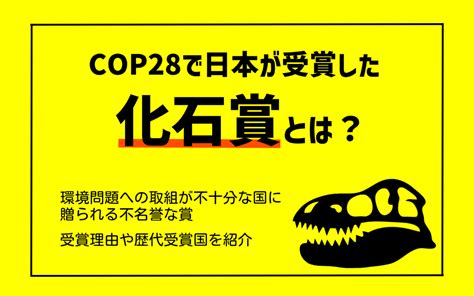 Cop28で日本が4回連続受賞の「化石賞」とは？不名誉の理由や歴代受賞国を紹介 Solachie（ソラチエ）｜太陽光投資をベースにした投資