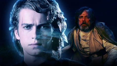 Star Wars: Rian Johnson Reveals Anakin Skywalker's Force Ghost Was ...