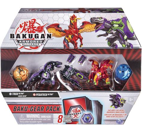 Bakugan Armoured Alliance Baku Gear Pack Collectible Action Figure Toy