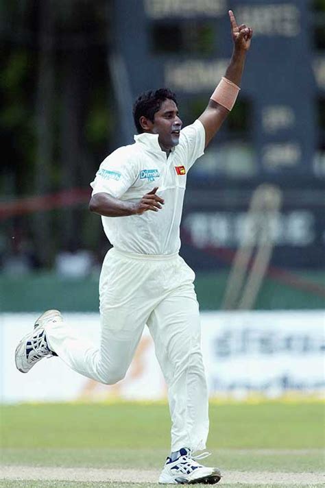 Chaminda Vaas Celebrates A Wicket ESPNcricinfo