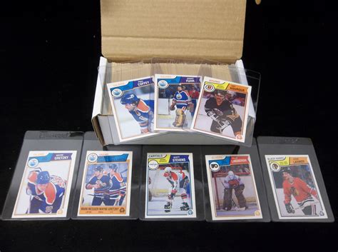 Lot Detail O Pee Chee Hockey Complete Set Of