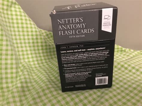 Netter S Anatomy Flash Cards By John Hansen Th Edition Ebay