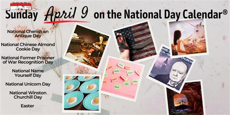 APRIL 9, 2023 | EASTER | NATIONAL UNICORN DAY | NATIONAL NAME YOURSELF DAY | NATIONAL WINSTON ...