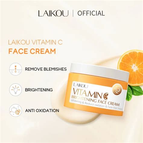 Laikou Vitamin C Brightening Facen Cream G Focallure