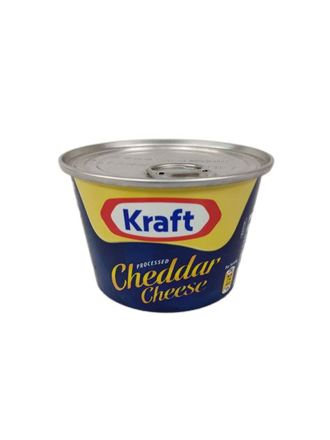 Kraft Processed Cheddar Cheese 190g Lazada