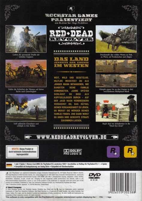 Red Dead Revolver Cover Or Packaging Material Mobygames