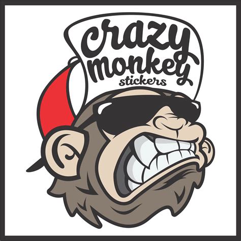 Stickers Signs And Shirts Crazy Monkey Stickers El Paso