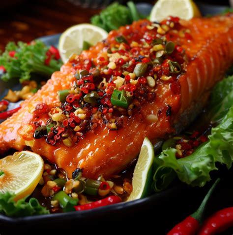 Spicy Garlic Salmon – Recipe Range