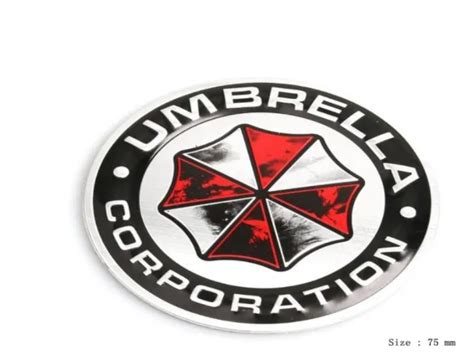 Resident Evil Umbrella Corporation Biohazard Auto Emblem Lkw Car