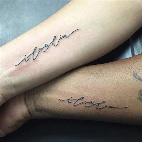 Matching Tattoos for Boyfriend and Girlfriend Designs, Ideas and ...