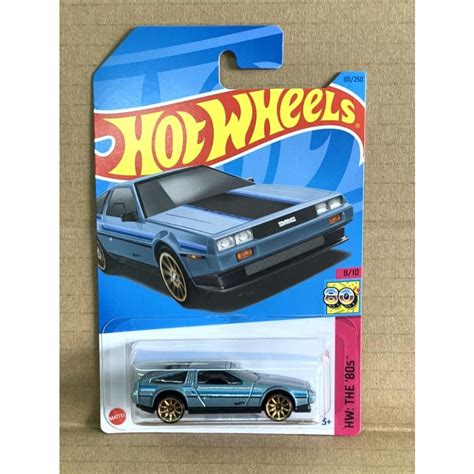 Hot Wheels Dmc Delorean Blue Hw The S Shopee Singapore