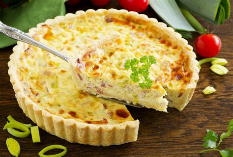 Recette Quiche Au Munster Et Aux Poireaux Marie Claire