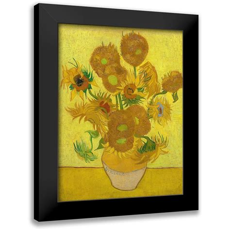 Van Gogh Vincent 12x14 Black Modern Framed Museum Art Print Titled