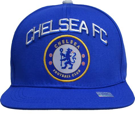 Chelsea Fc Snapback Adjustable Cap Hat White Blue New Season