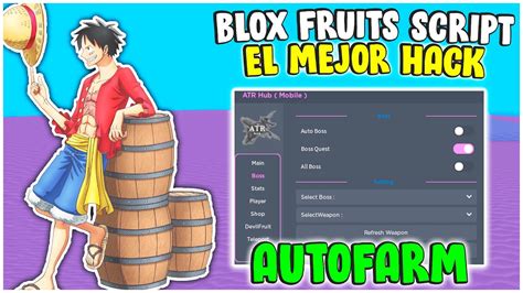 Nuevo Mejor H Ck De Blox Fruits Autofarm Autoboss Devil Fruit