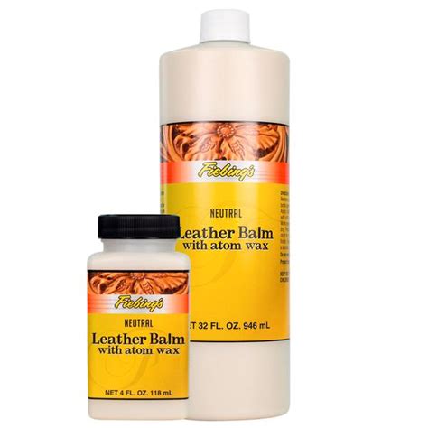 Fiebing S Leather Balm With Atom Wax Ml Pet Hardware