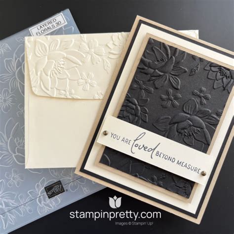 Wishlist Check Stampin Up Layered Florals Embossing Folder