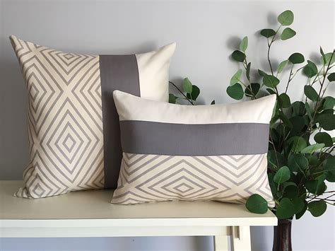 Decorative Pillows Color Block Pillows Modern Pillows Shop