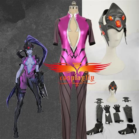 Ow Over And Watch Widowmaker Cosplay Costume Outfit For Adult Halloween Carnival Women Female