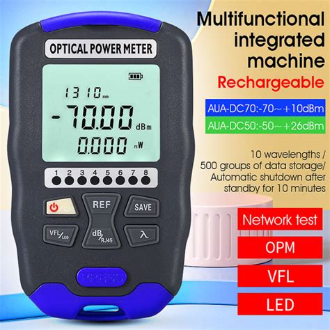 Mini Hand Hold Fiber Power Meter Optical Power Meter Exfo With 650nm