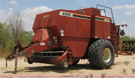 Hesston 4900 Large Square Baler In Seminole Tx Item A5249 Sold