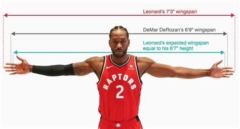 Kawhi Leonard Wingspan