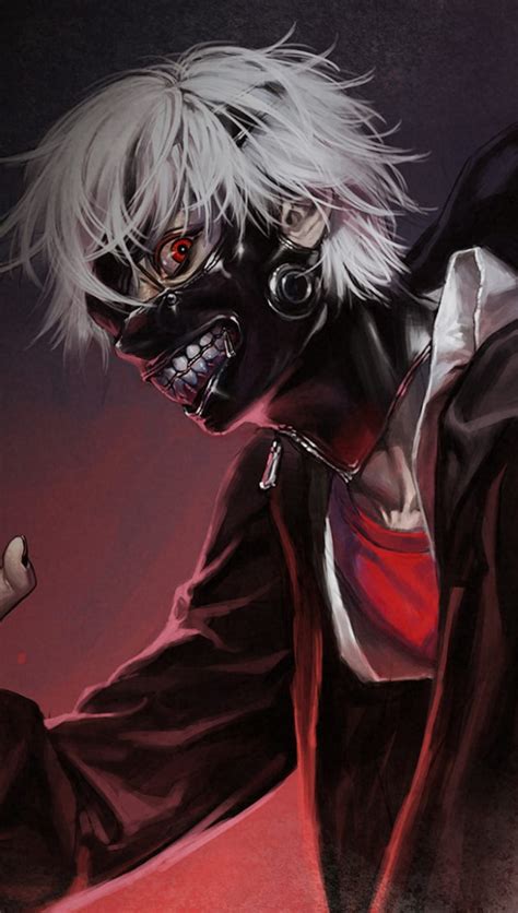 Tokyo Ghoul Kaneki Ken Man Mask Hd Phone Wallpaper Peakpx