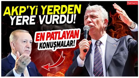 Mansur Yavaş en iyi konuşmaları AKP yi yerden yere vurduğu anlar