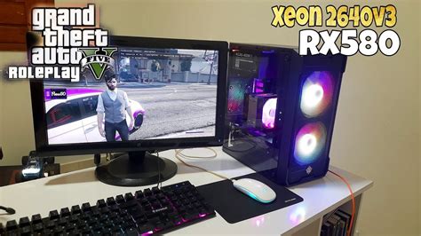 Esse Pc Gamer Ideal Para Jogar Gta Rp Xeon V Rx Gb