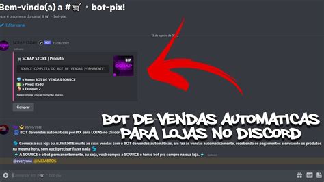 De Vendas Automaticas Pelo Pix No Discord De Vendas