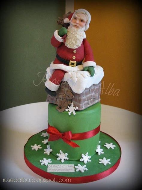 Santa Claus cake | Cake, Christmas cake, Christmas baking