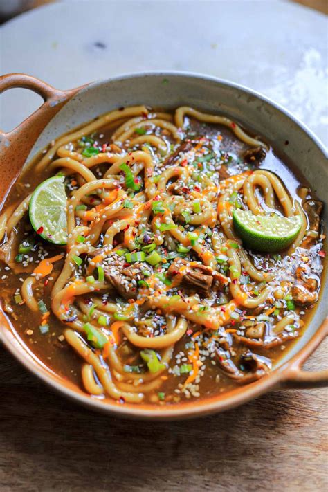 Minute Mushroom Noodle Soup Lucy Lentils