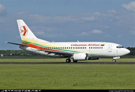 LY AZY Boeing 737 548 Lithuanian Airlines Jaap Niemeijer JetPhotos