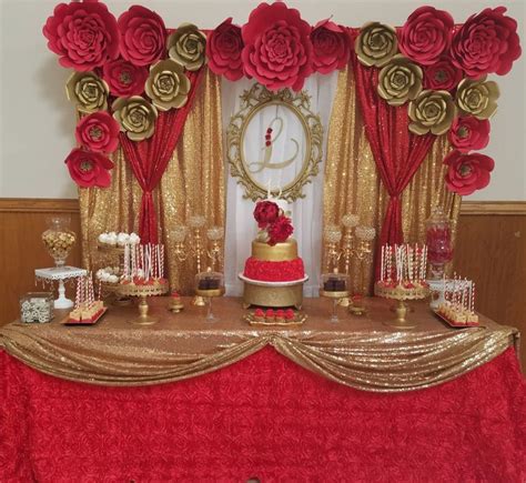 17 Best Red Quinceanera Decorations Weddingtopia Quinceanera