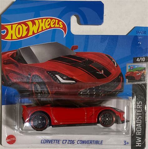 Hot Wheels Corvette C7 Z06 Convertible 13020937109 Allegropl