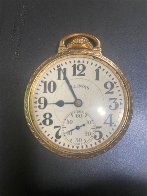 Illinois Pocket Watch Bunn Special Railroad Grade Etsy