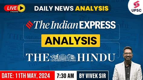 Th May Daily Newspaper Analysis The Hindu Indian Express