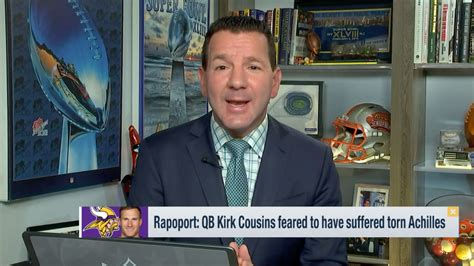 Rapoport With The Latest on Kirk Cousins' Injury Situation